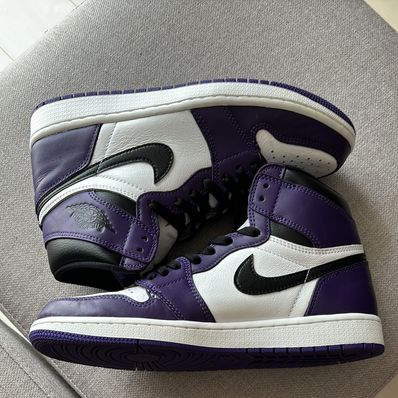 Nike Air Jordan 1 Retro High OG "Court Purple White/Black" (2020)
