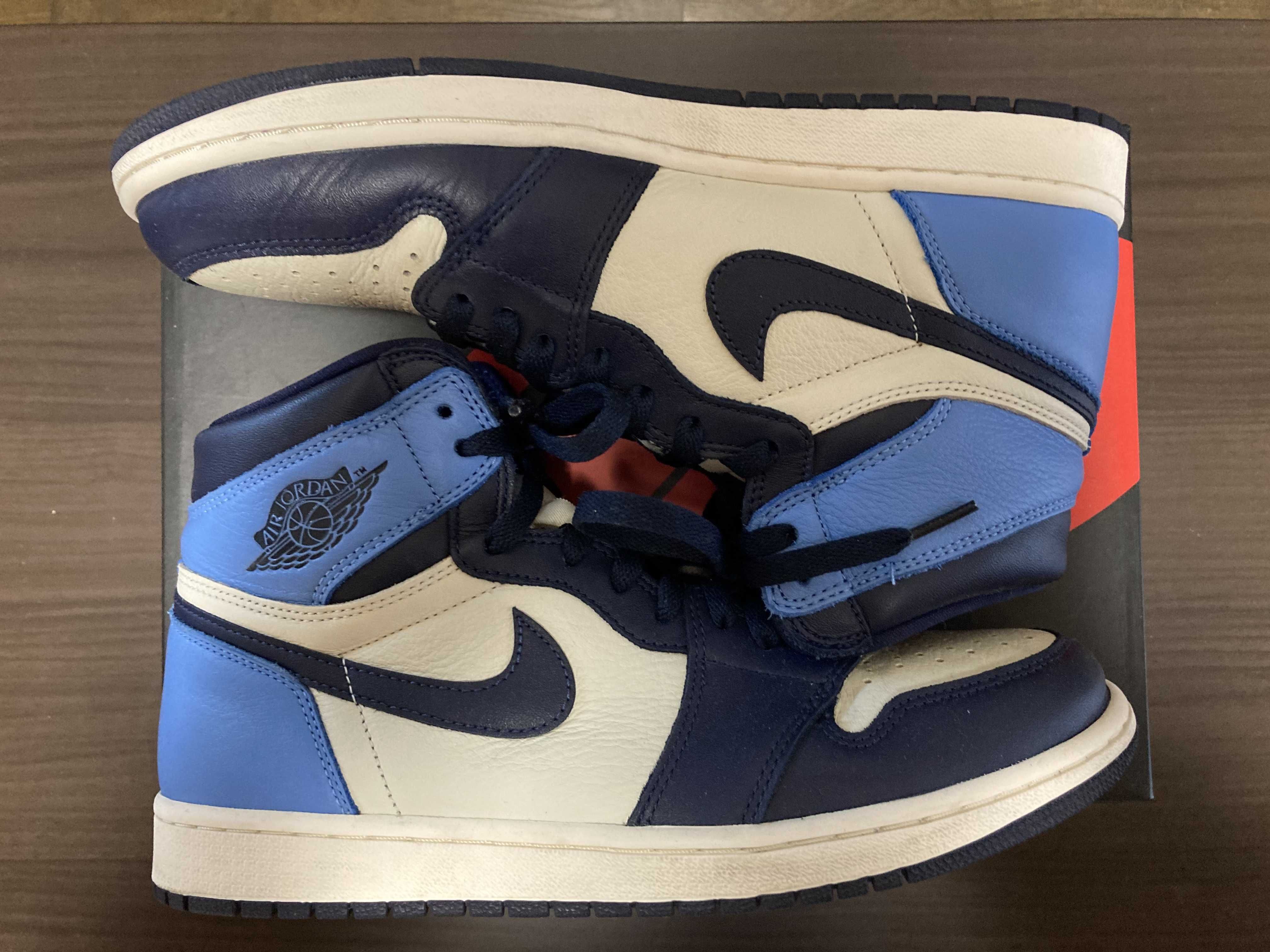 Nike Air Jordan 1 Retro High OG "Obsidian/University Blue"
