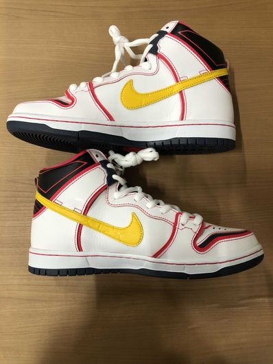Gundam Unicorn × Nike SB Dunk High PRO QS "UNICORN"