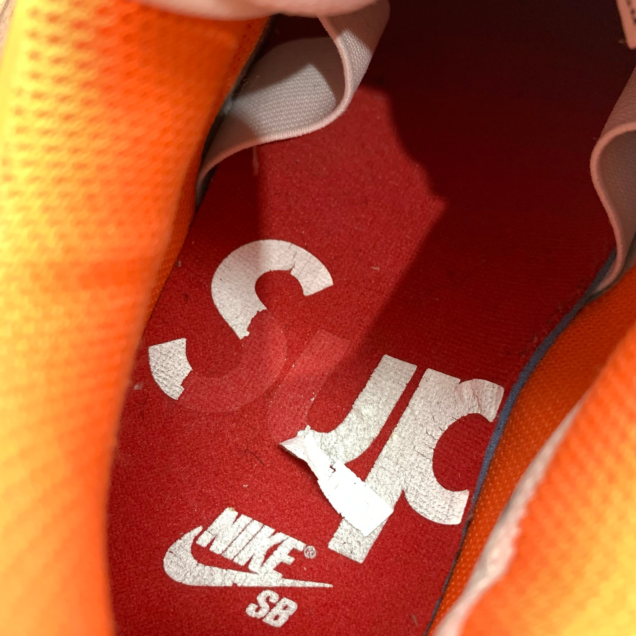 Supreme × Nike SB Air Force 2 "Orange Blaze"