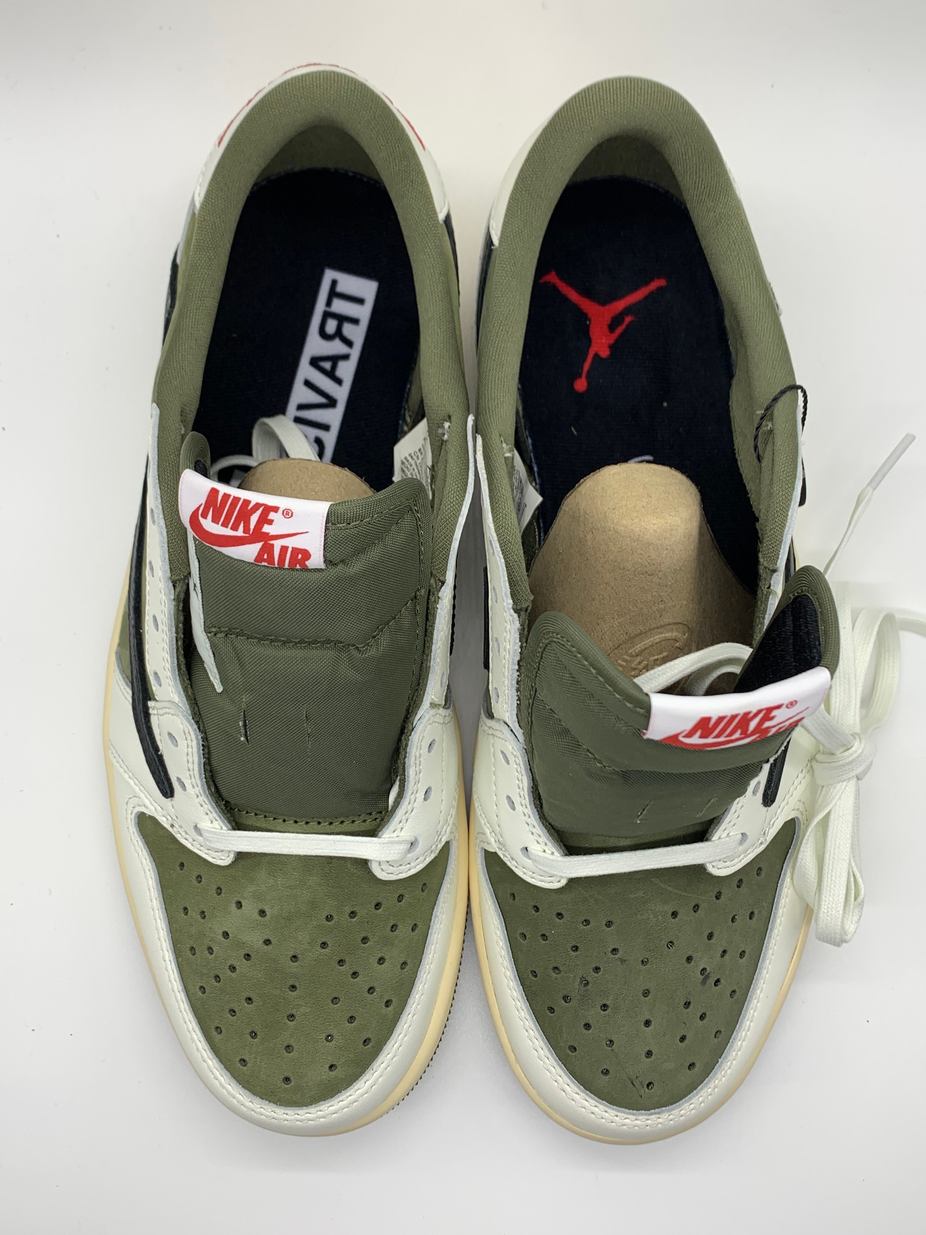 Travis Scott × Nike Air Jordan 1 Low OG SP "Reverse Olive"