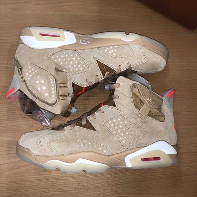 Travis Scott × Nike Air Jordan 6 "British Khaki"