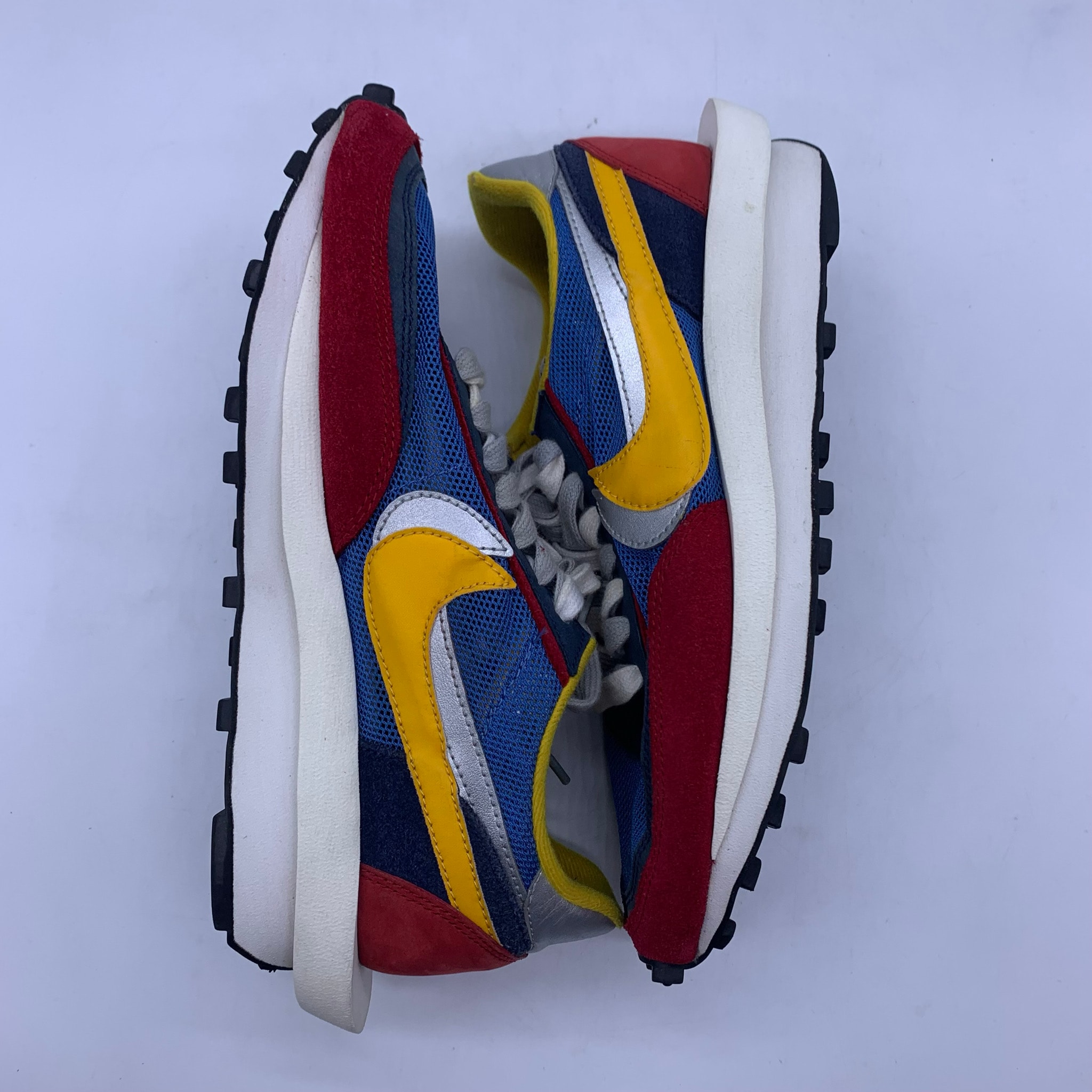 sacai × Nike LDV Waffle "Red/Blue"