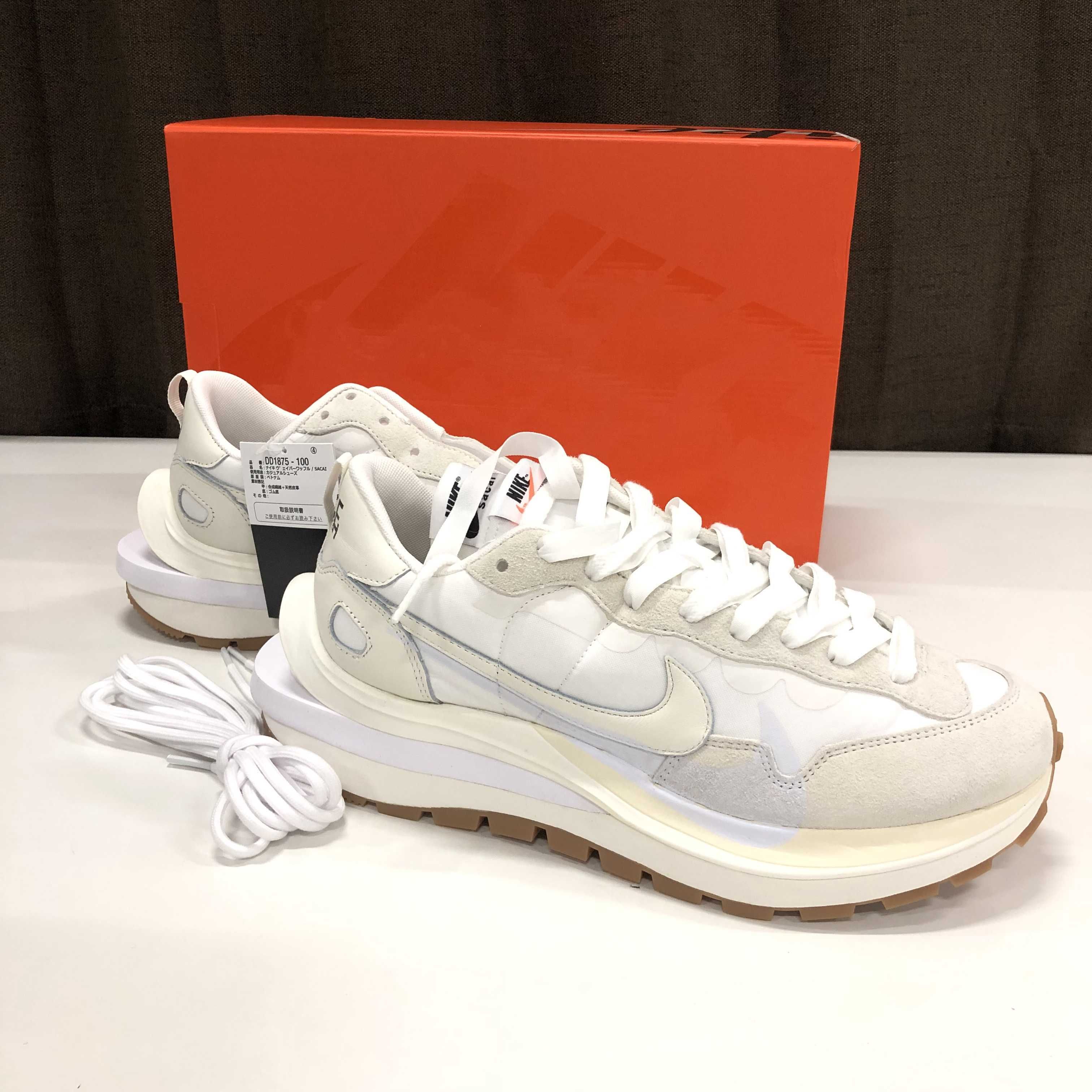 sacai × Nike Vapor Waffle "White Gum"