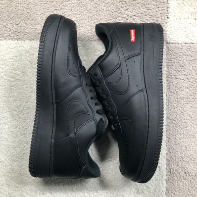 Supreme × Nike Air Force 1 Low "Black"