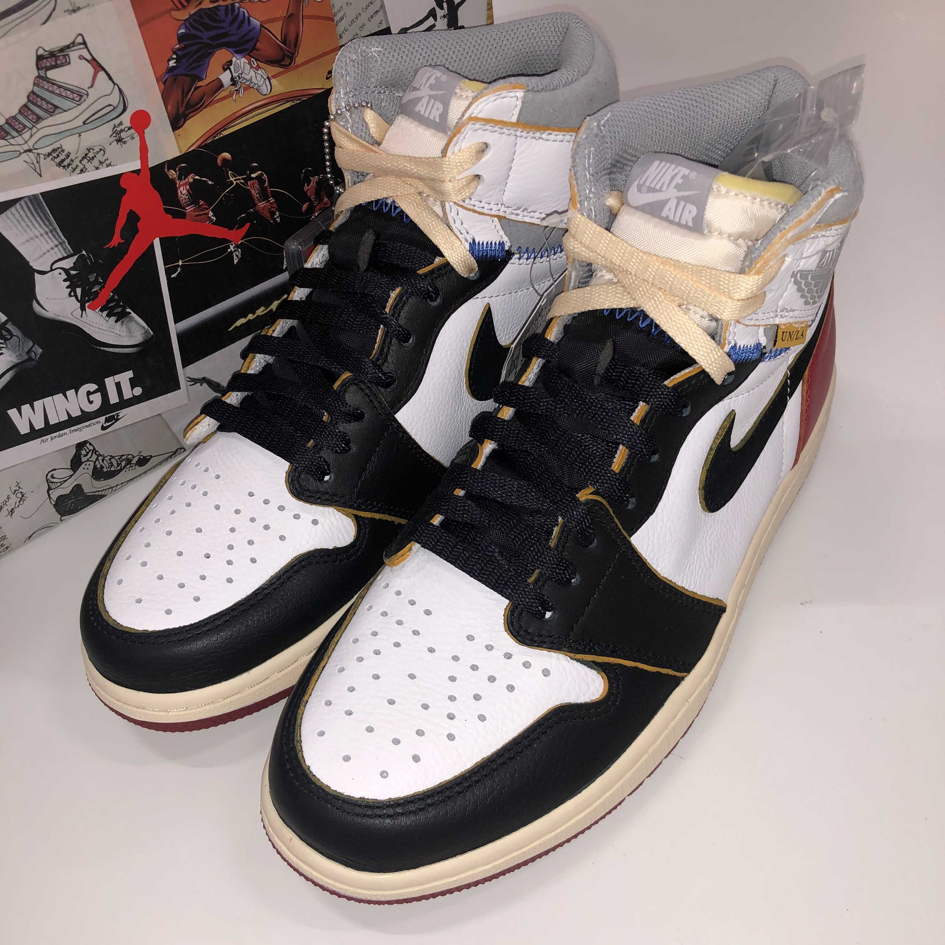 UNION × Nike Air Jordan 1 Retro High OG NRG "Varsity Red/Wolf Grey"