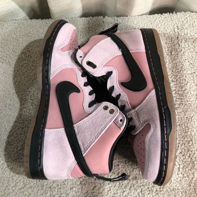 KCDC Brooklyn Skateshop × Nike SB Dunk High "Pink/Black"