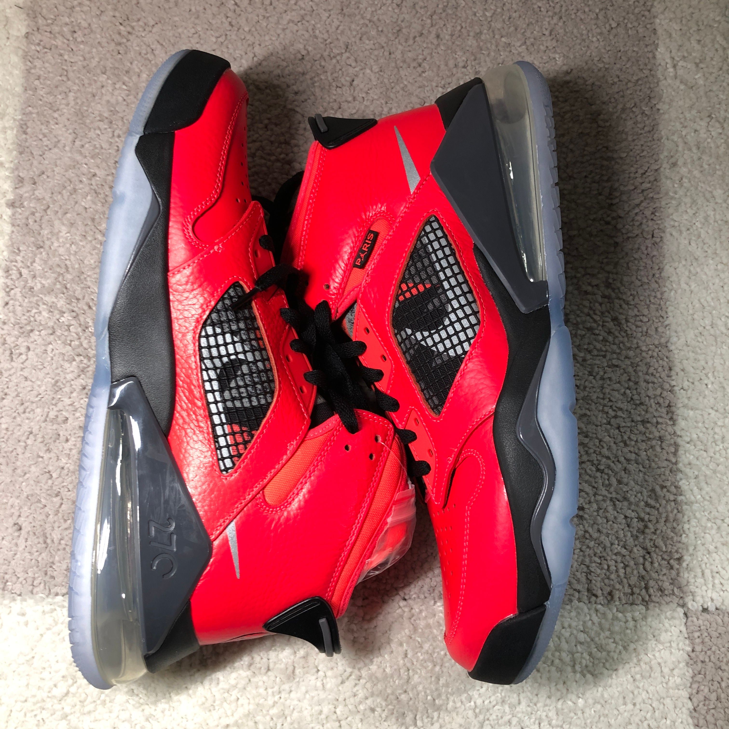 Paris Saint-Germain (PSG) × Nike Jordan Mars 270 "Infrared 23/Reflect Silver-Black"
