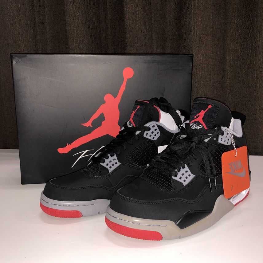 Nike Air Jordan 4 Retro "Bred" (2019)  