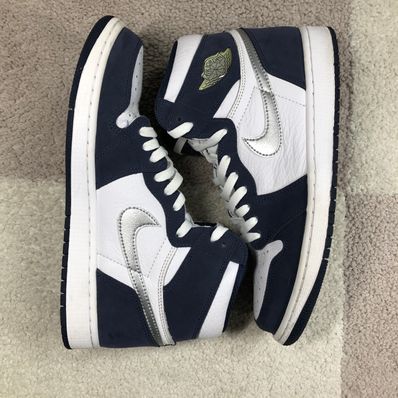 Nike Air Jordan 1 High OG CO.JP "White/Midnight Navy" (2020)(ブリーフケースなし)