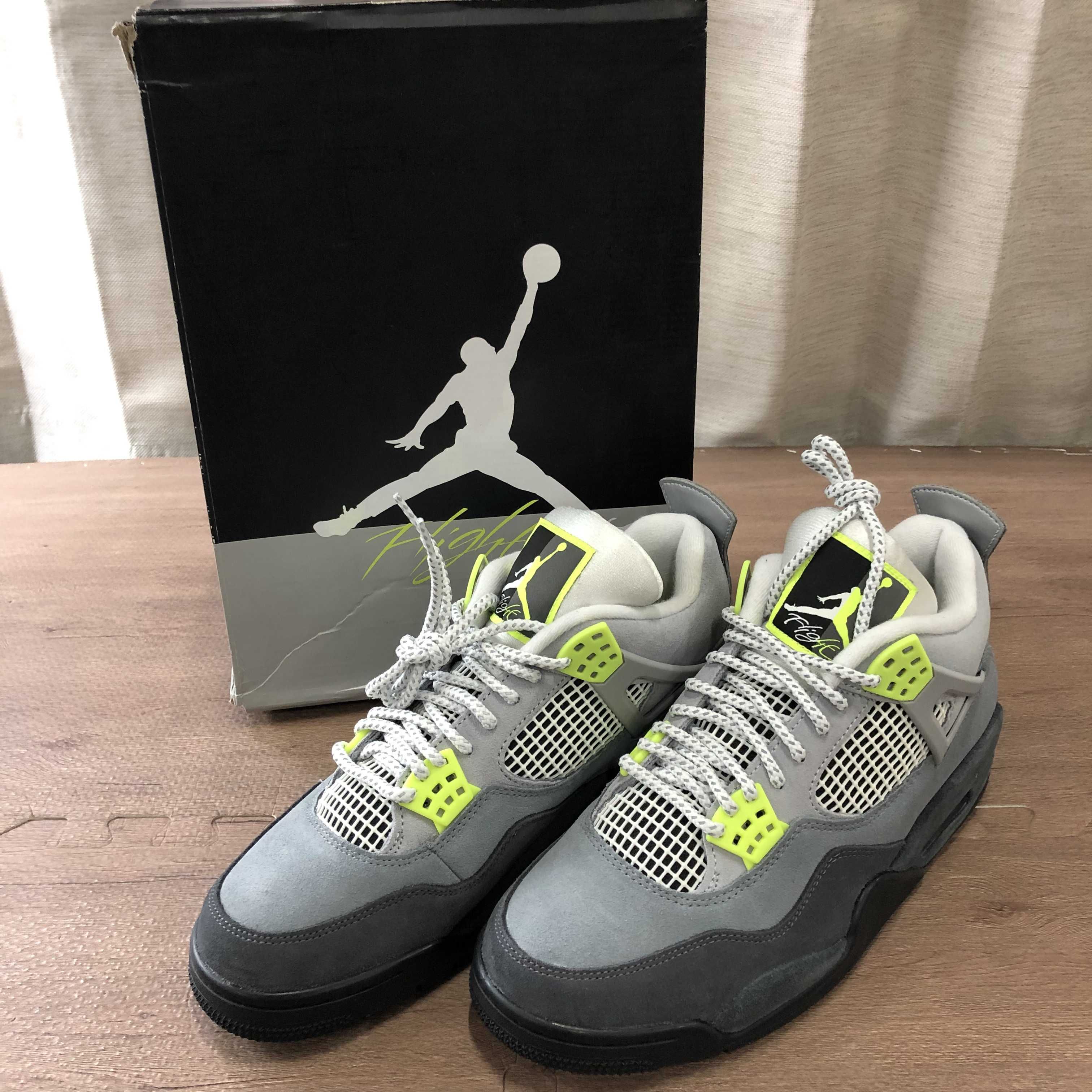 NIKE AIR JORDAN 4 RETRO LE "NEON"