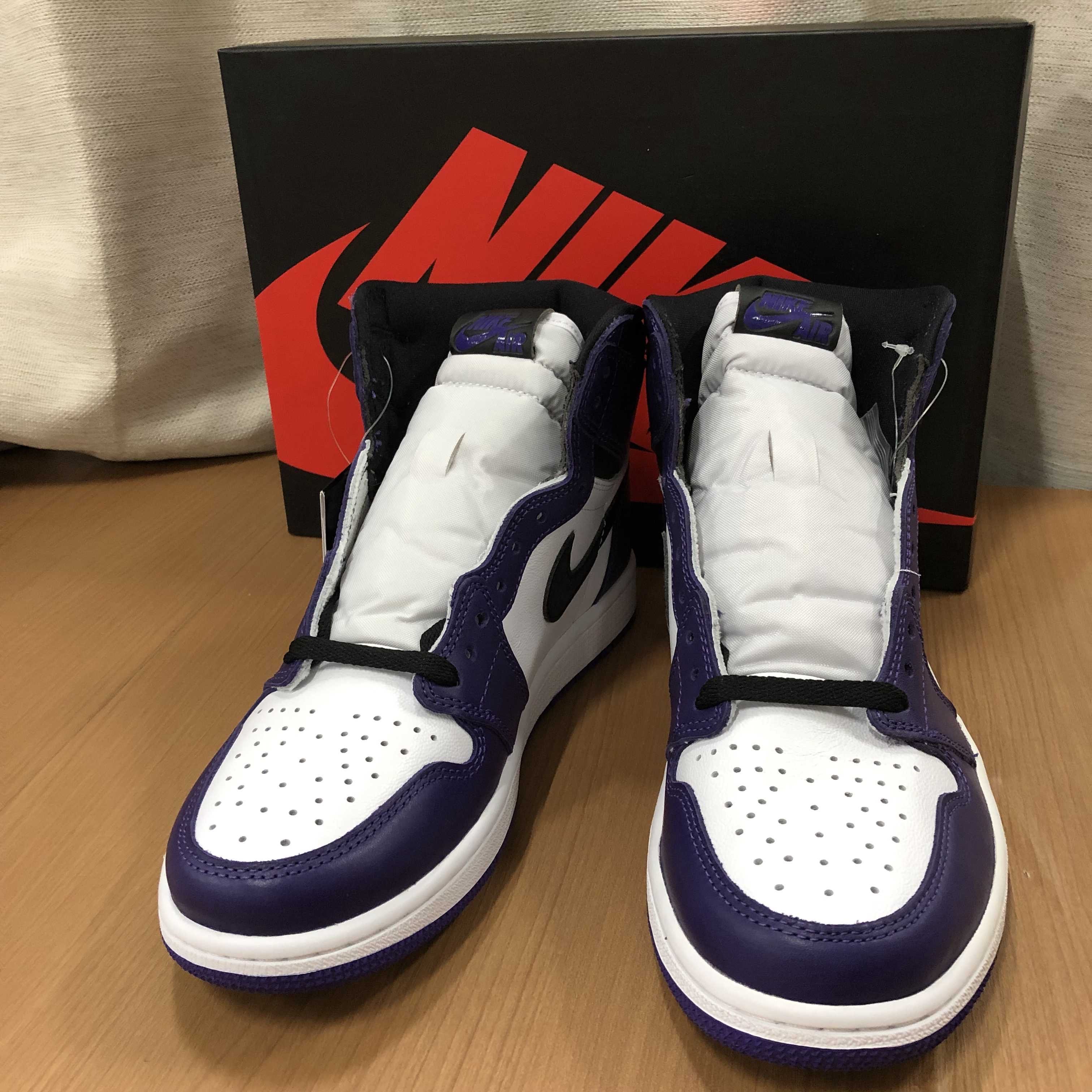 Nike Air Jordan 1 Retro High OG "Court Purple White/Black" (2020)   