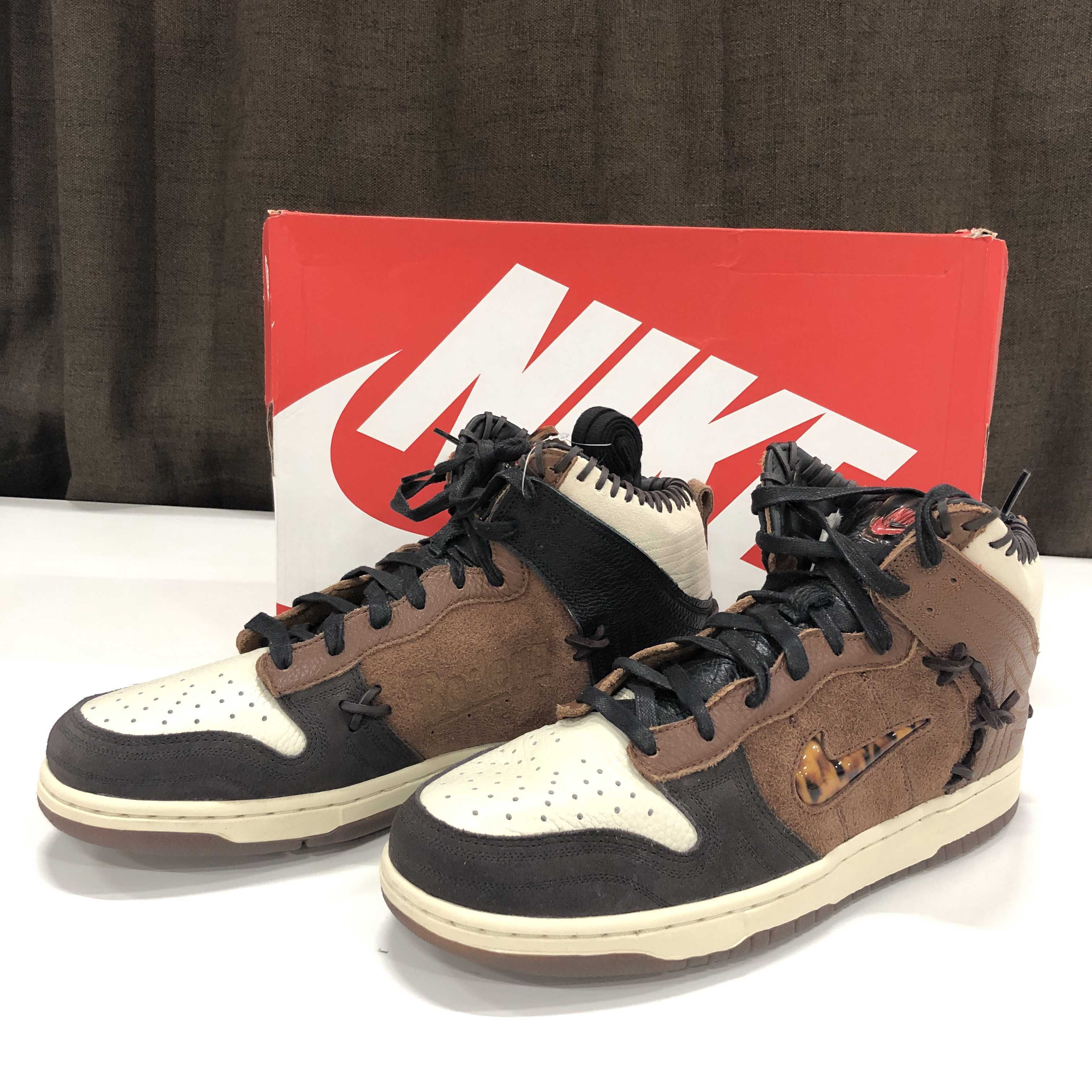 Bodega × Nike Dunk High "Legend Fauna Brown"