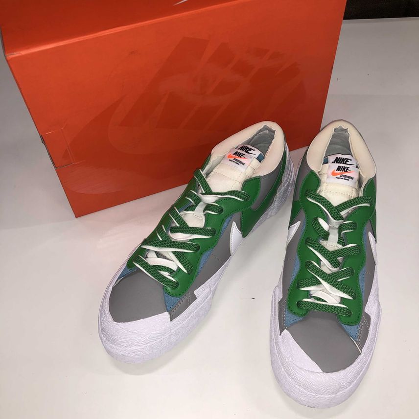 sacai × Nike Blazer Low "Classic Green"