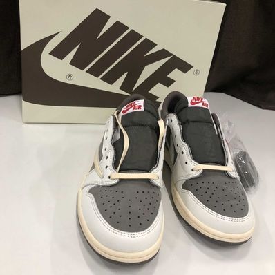 Travis Scott × Nike Air Jordan 1 Low OG SP "Reverse Mocha/Sail and Ridgerock"