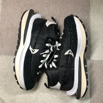 Jean-Paul Gaultier × sacai × Nike Vapor Waffle "Black/Black-White"