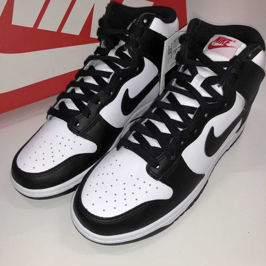 Nike Dunk High "Black and White"
