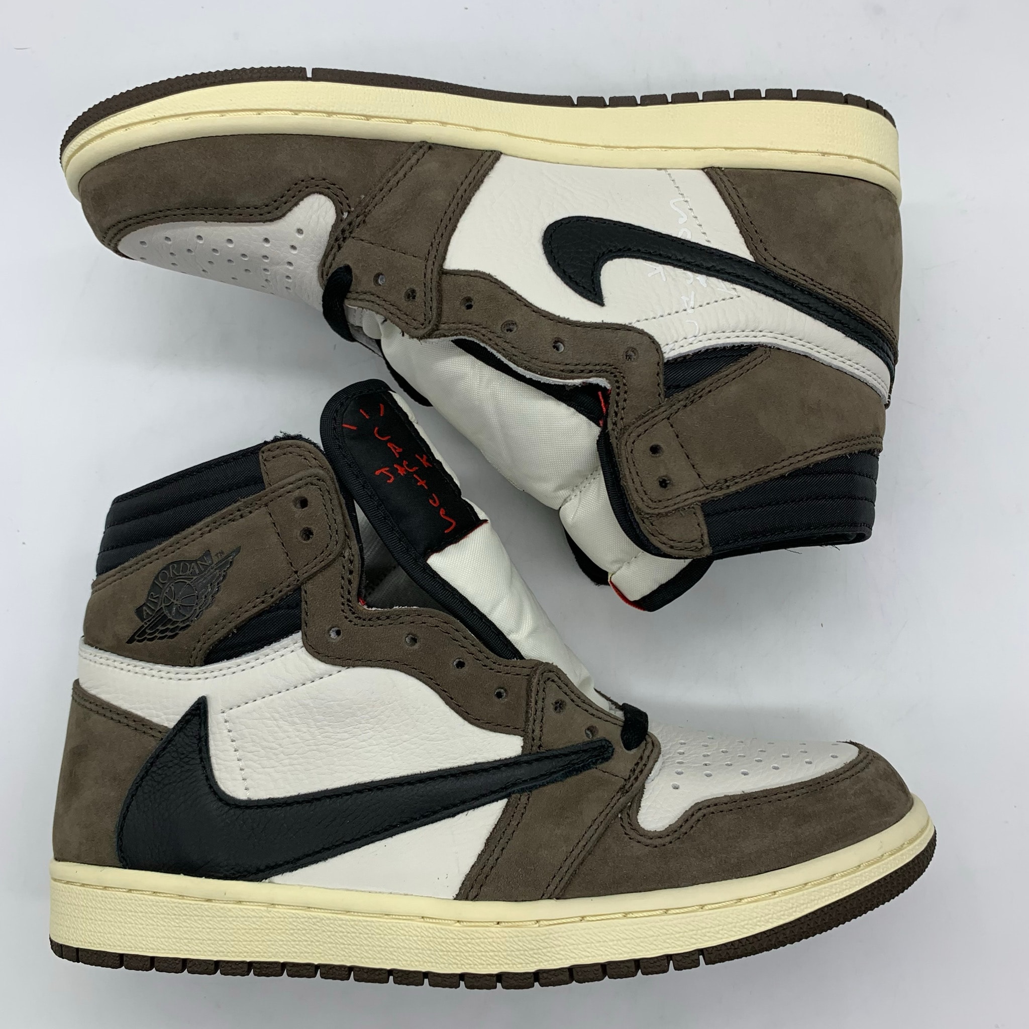 Travis Scott × Nike Air Jordan 1 Retro High OG TS SP "Sail/Dark Mocha"