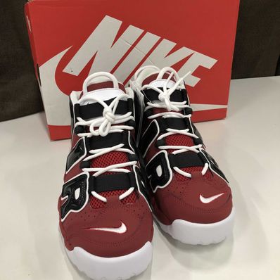 Nike Air More Uptempo ’96 "Black and Varsity Red" (2021)