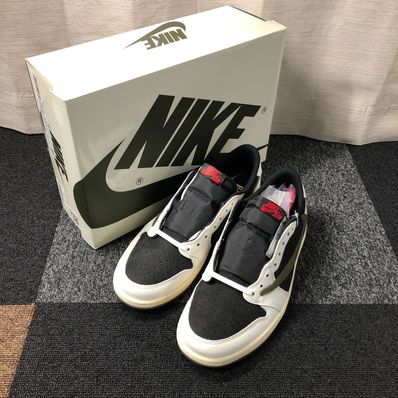 Travis Scott × Nike Women's Air Jordan 1 Low OG "Medium Olive"