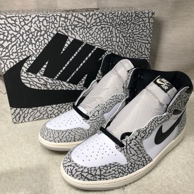 Nike Air Jordan 1 High OG "White Cement/Safari"