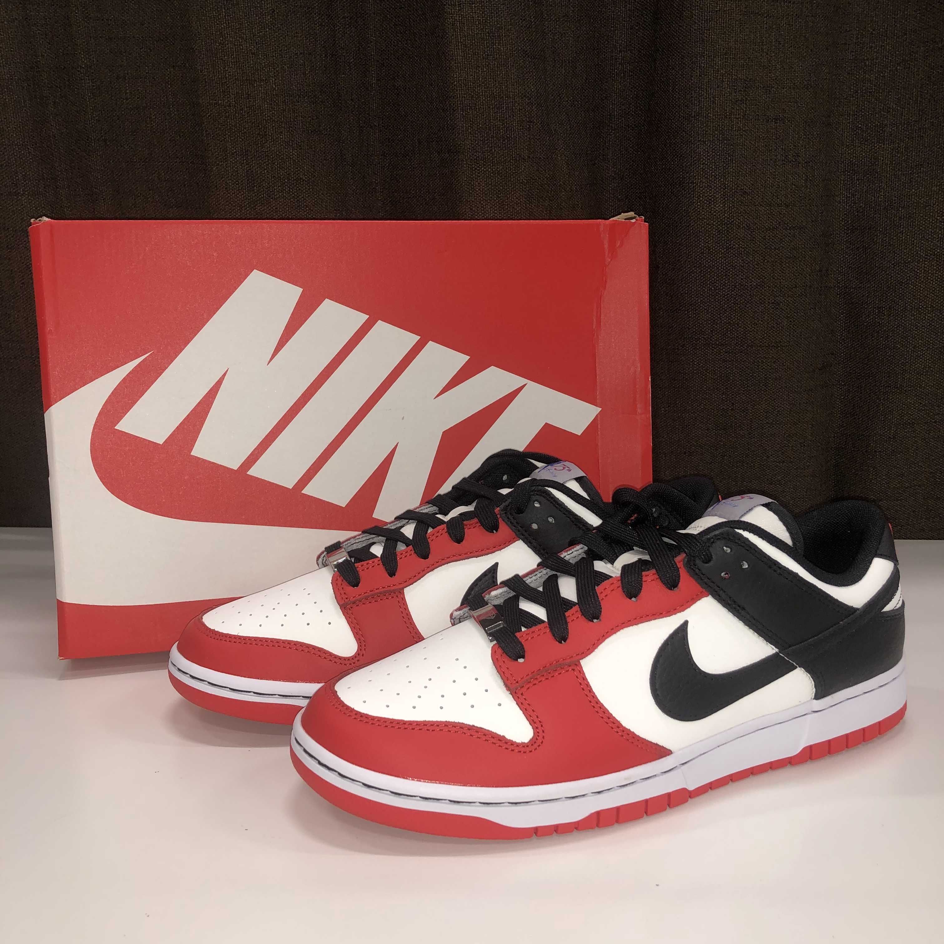 NBA × Nike Dunk Low EMB 75th Anniversary "Chicago Bulls"