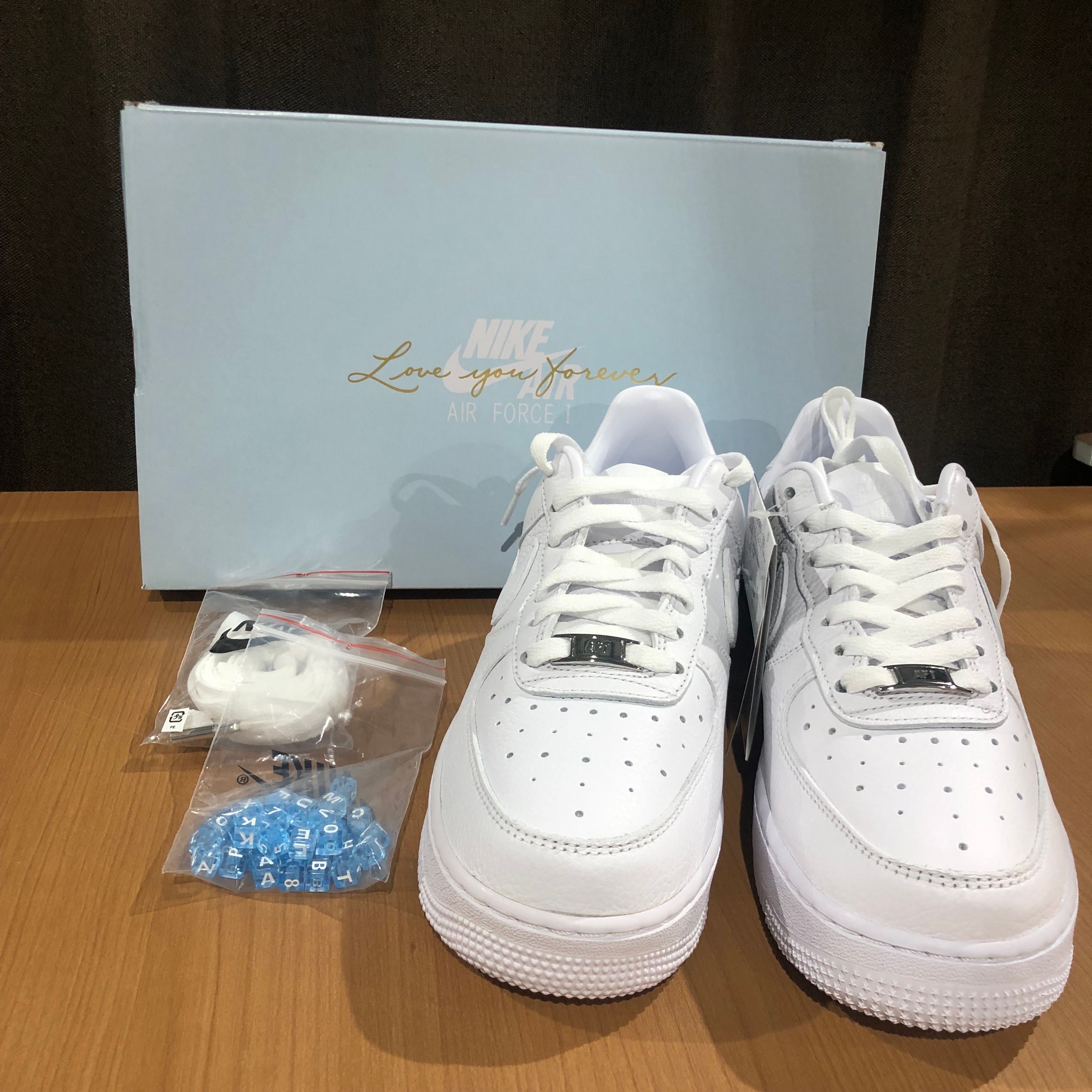 Drake NOCTA × Nike Air Force 1 Low "Love You Forver/White"