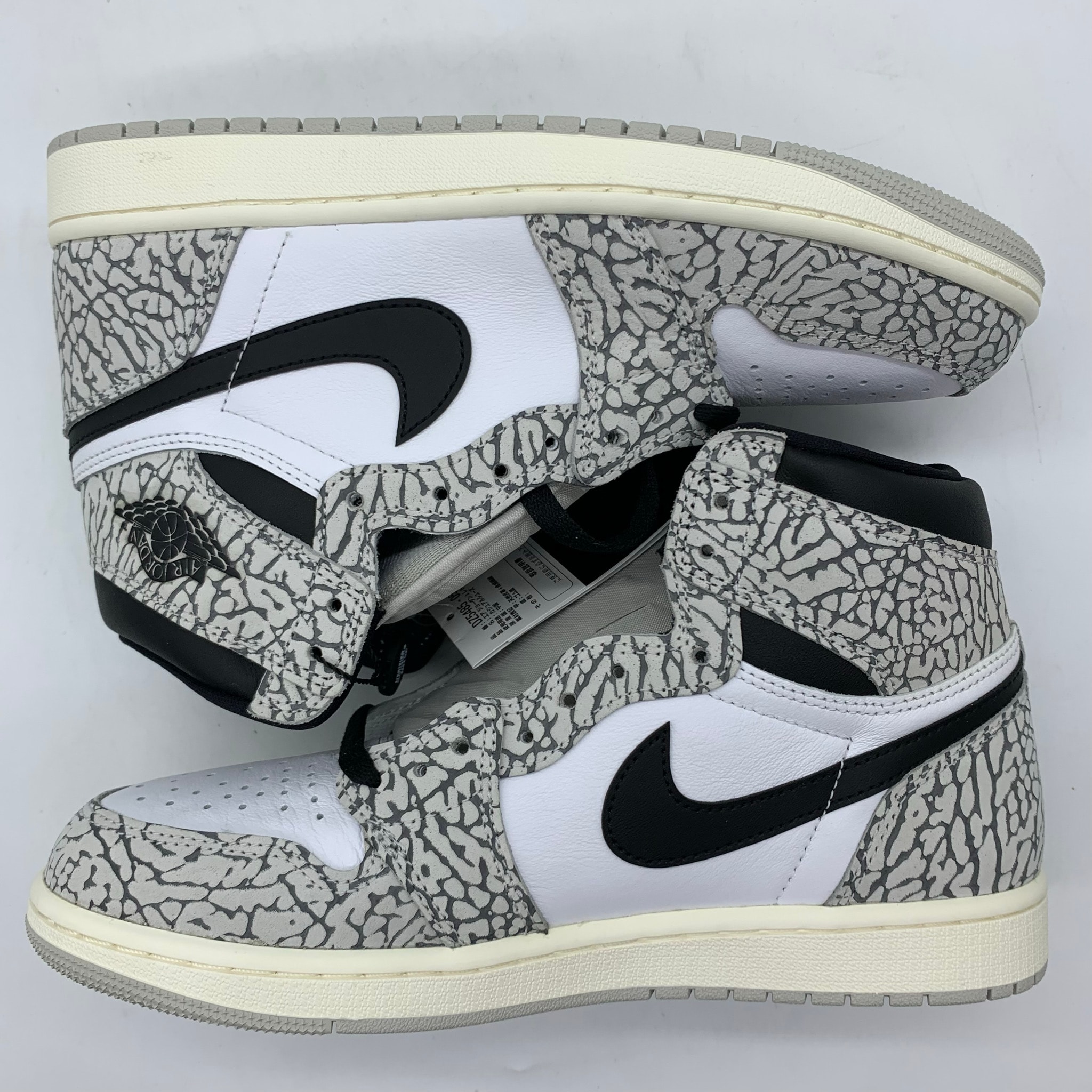Nike Air Jordan 1 High OG "White Cement/Safari"