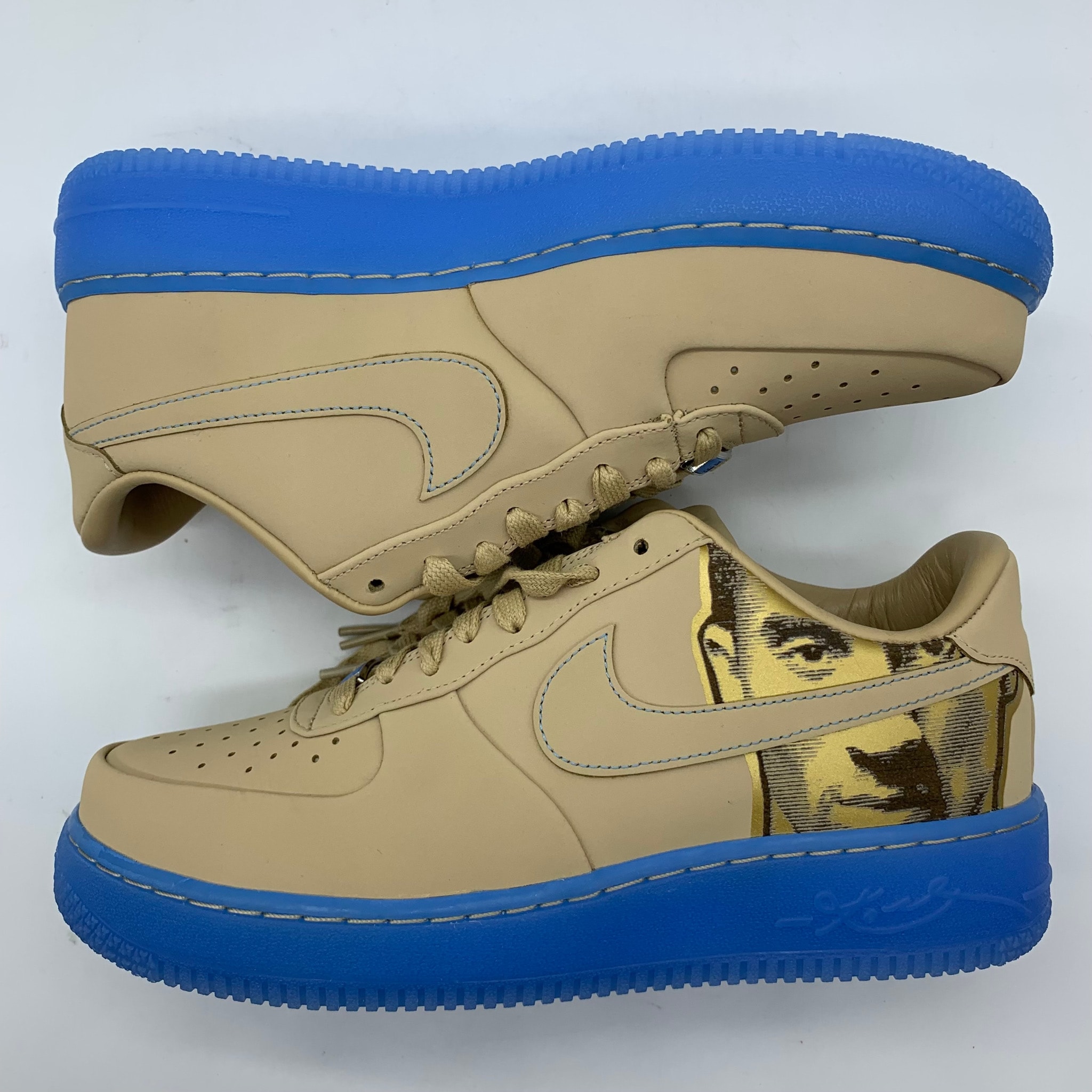 Kobe Bryant × Nike Air Force 1 Low Protro "Linen/University Blue"