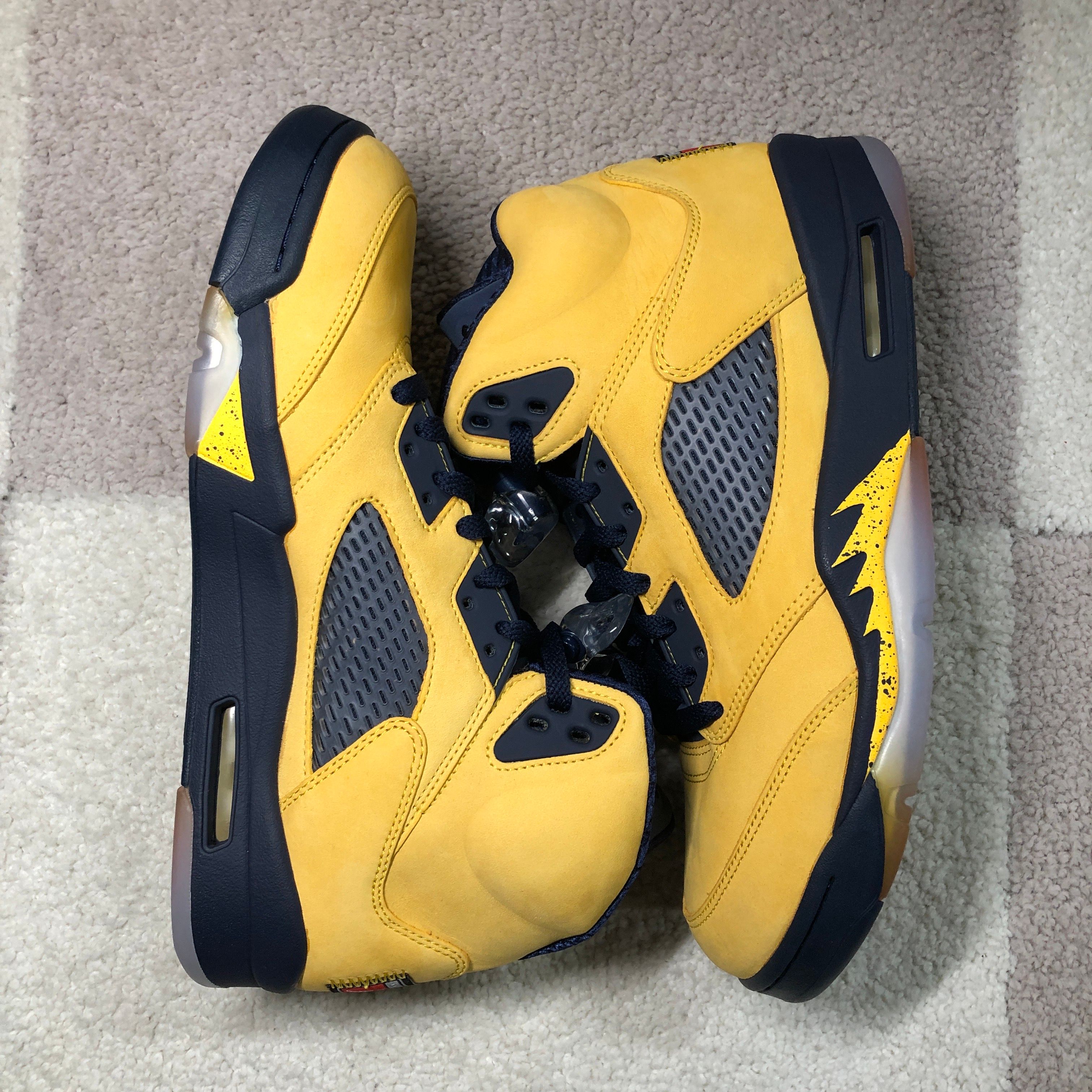 NIKE AIR JORDAN 5 "MICHIGAN"