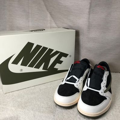 Travis Scott × Nike Women's Air Jordan 1 Low OG "Medium Olive"