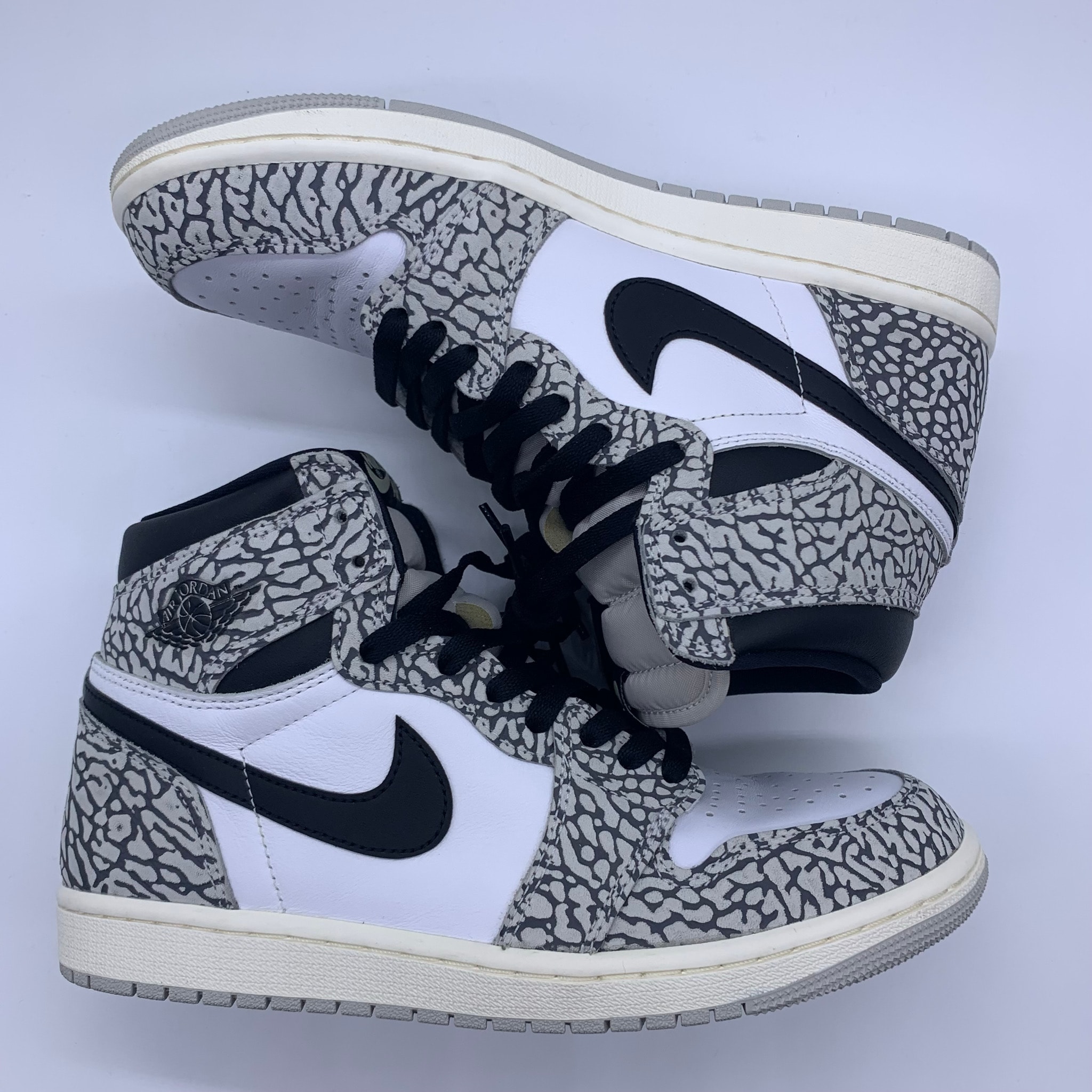 Nike Air Jordan 1 High OG "White Cement/Safari"