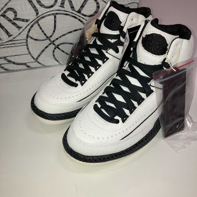 A Ma Maniere × Nike Air Jordan 2 "Airness/Sail and Burgundy"