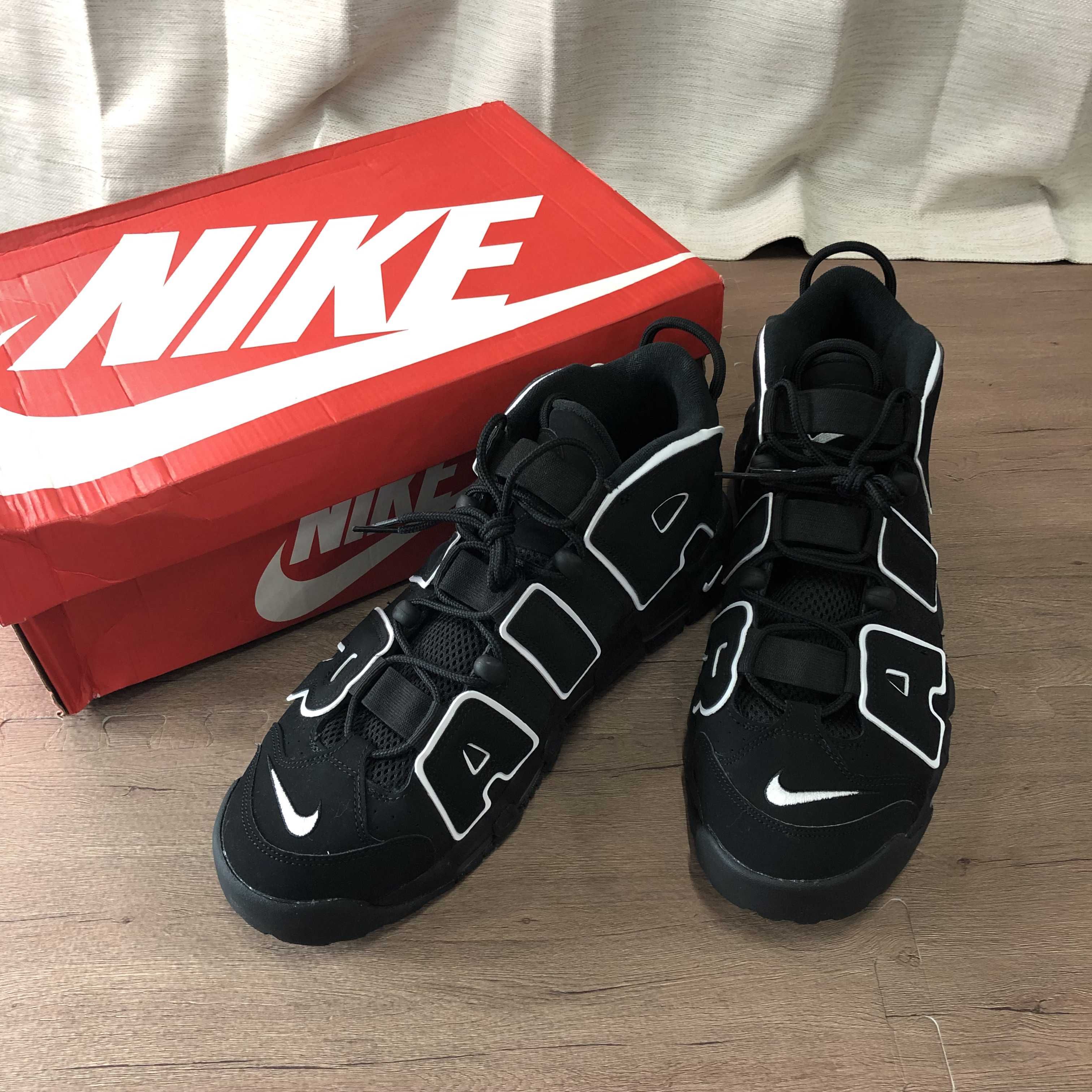 NIKE AIR MORE UPTEMPO "BLACK/WHITE"(2016)