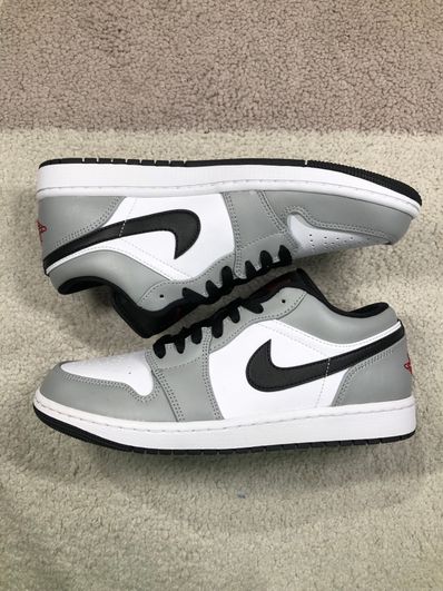 NIKE AIR JORDAN 1 LOW "LIGHT SMOKE GREY"