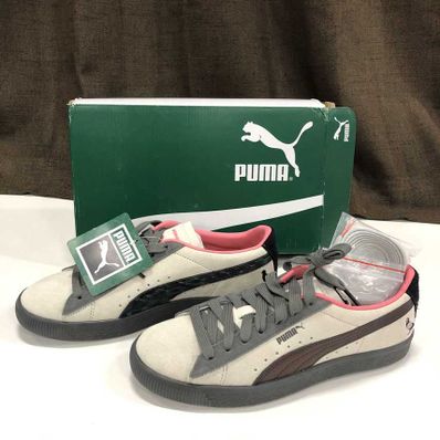 Staple × Atmos × Puma Suede "Natural Grey"