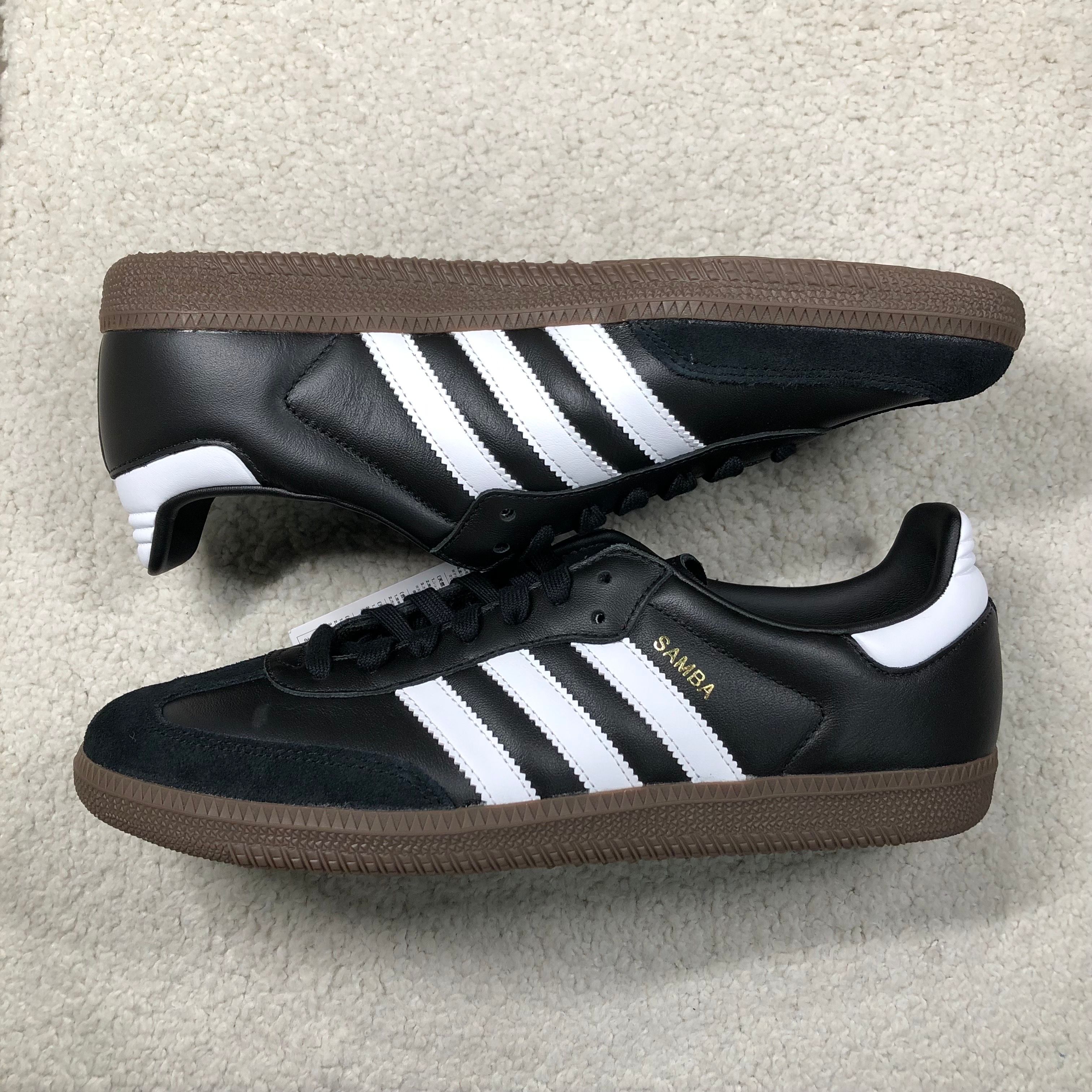 adidas Samba OG "Core Black/Cloud White/Gum"