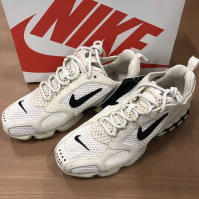 Stussy × Nike Air Zoom Spiridon CG 2 "Fossil/Black"