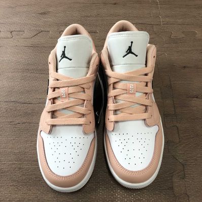 NIKE GS AIR JORDAN 1 LOW "LIGHT ARCTIC PINK"