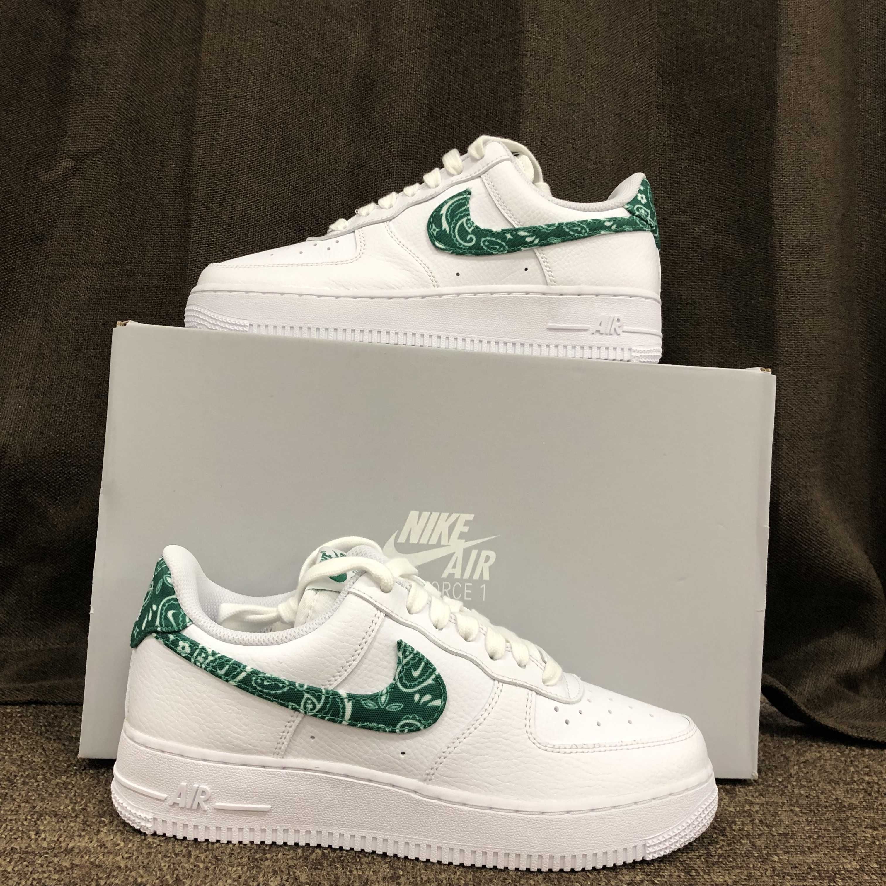 Nike Women's Air Force 1 Low '07 Essential "Green Paisley"
