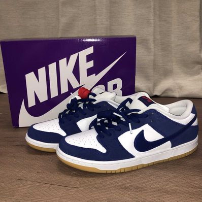 Nike SB Dunk Low "Los Angeles Dodgers/Deep Royal Blue"