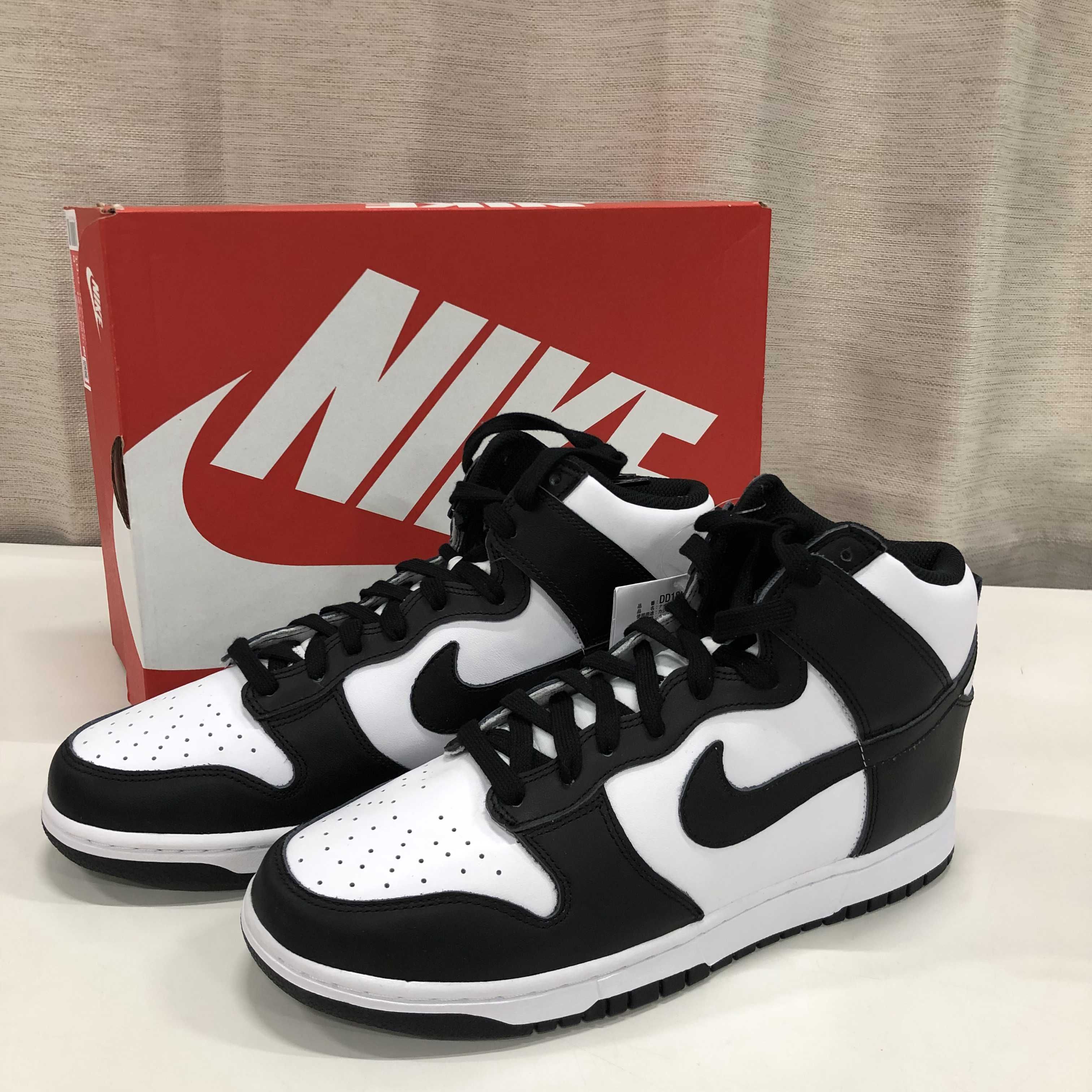 Nike Women's Dunk High "Black and White"