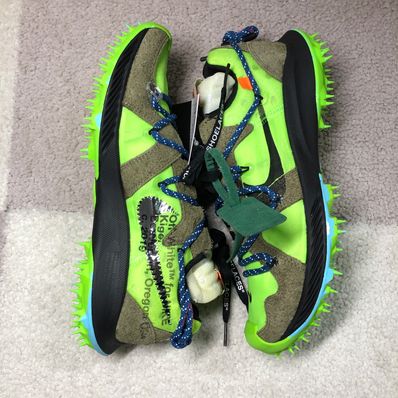 Off-White × Nike Women's Air Zoom Terra Kiger 5 "Green"