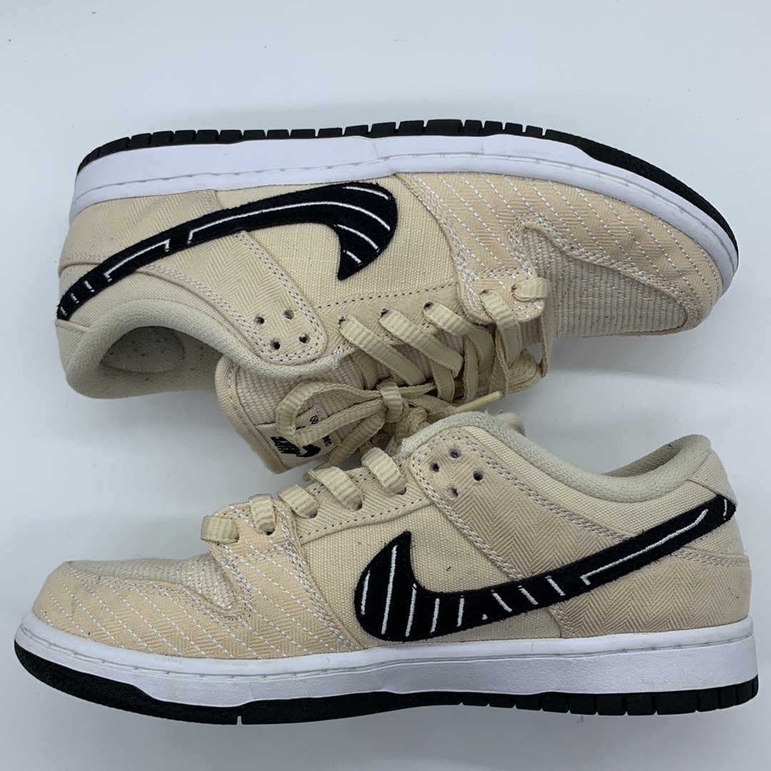 Albino & Preto × Nike SB Dunk Low Pro QS "Pearl White"