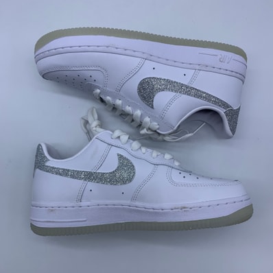 Nike Women's Air Force 1 '07 LX "White/Cool Grey/Multi Color"