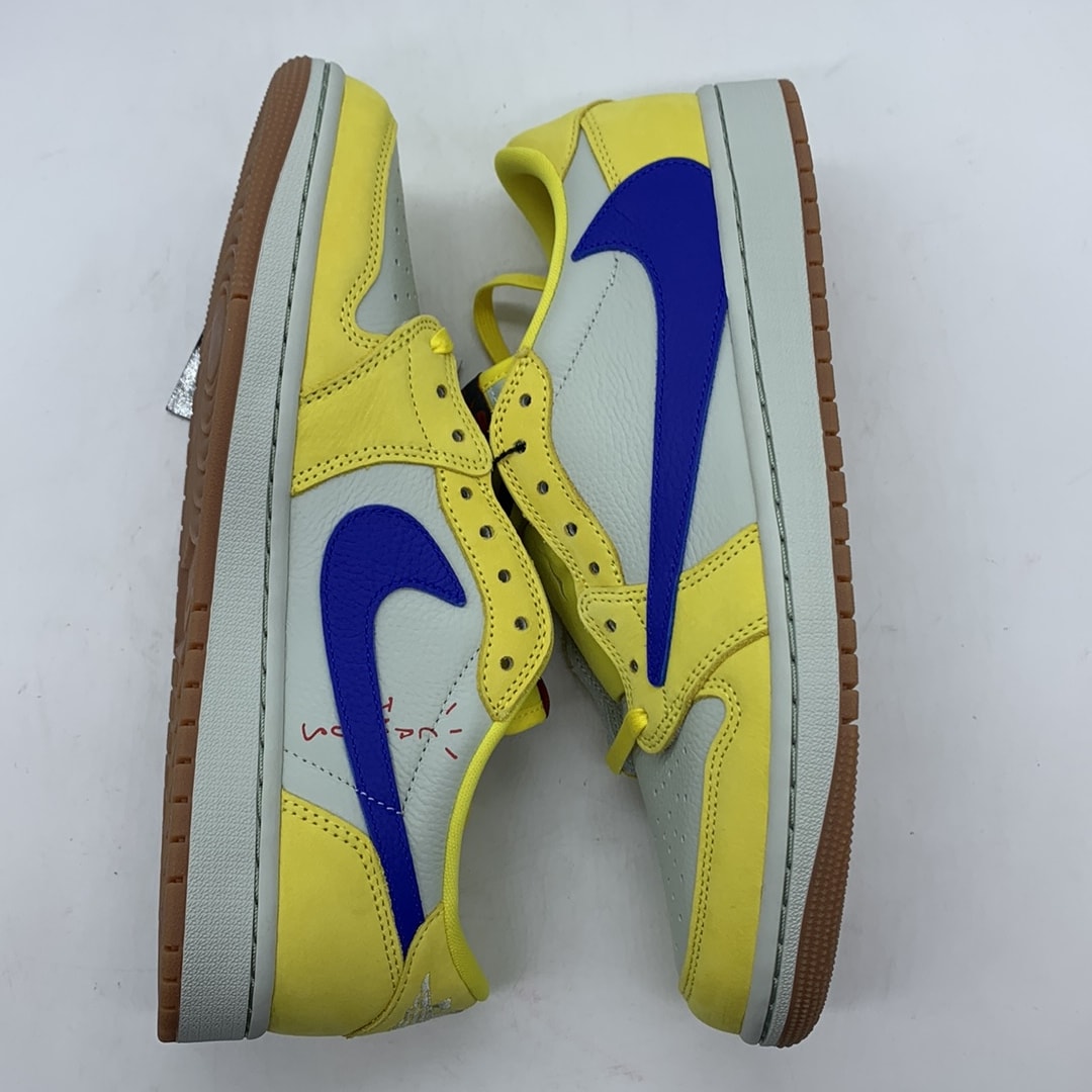 Travis Scott × Nike Women's Air Jordan 1 Retro Low OG "Canary"