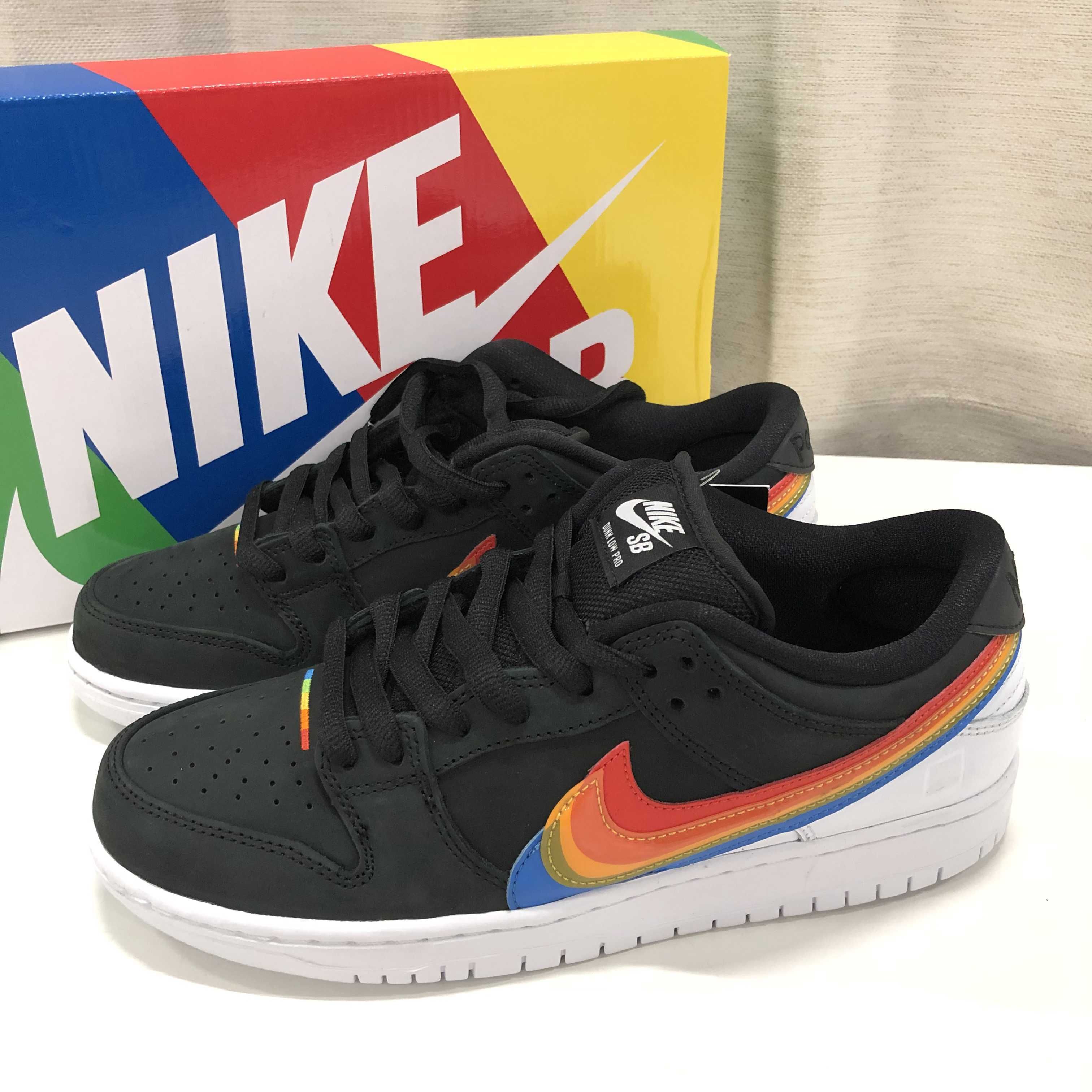 Polaroid × Nike SB Dunk Low Pro QS "Black/White"
