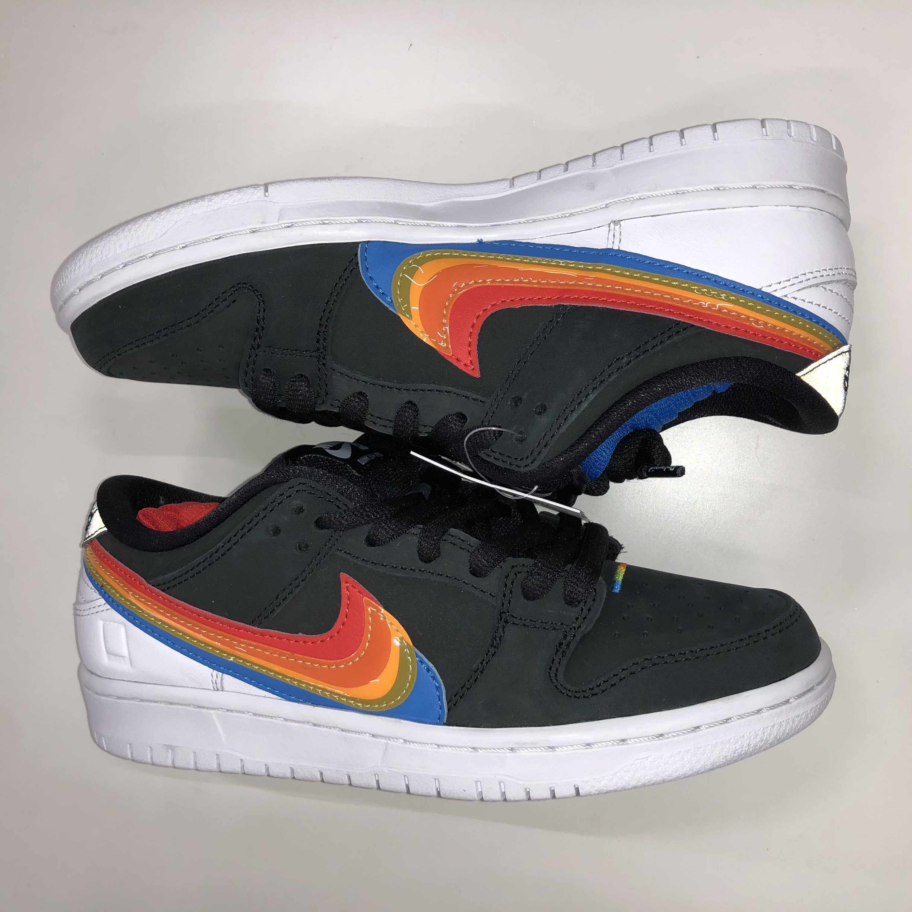Polaroid × Nike SB Dunk Low Pro QS "Black/White"