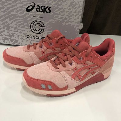 Concepts × Asics Gel Lyte III "Salmon"