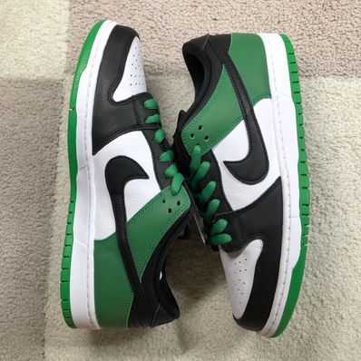 Nike SB Dunk Low Pro "Black and Classic Green"